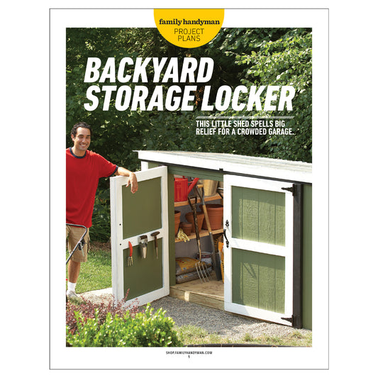 Backyard Storage Locker