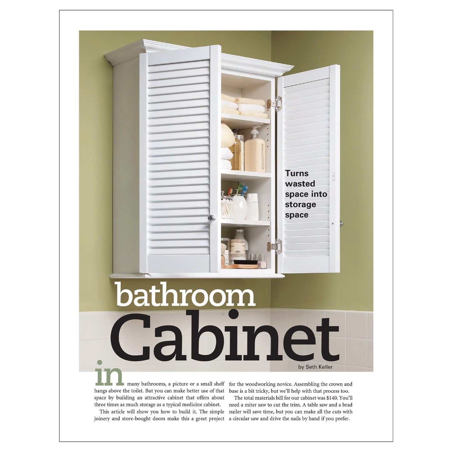 Bath Cabinet
