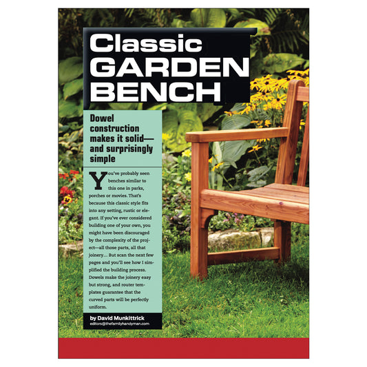 Classic Garden Bench