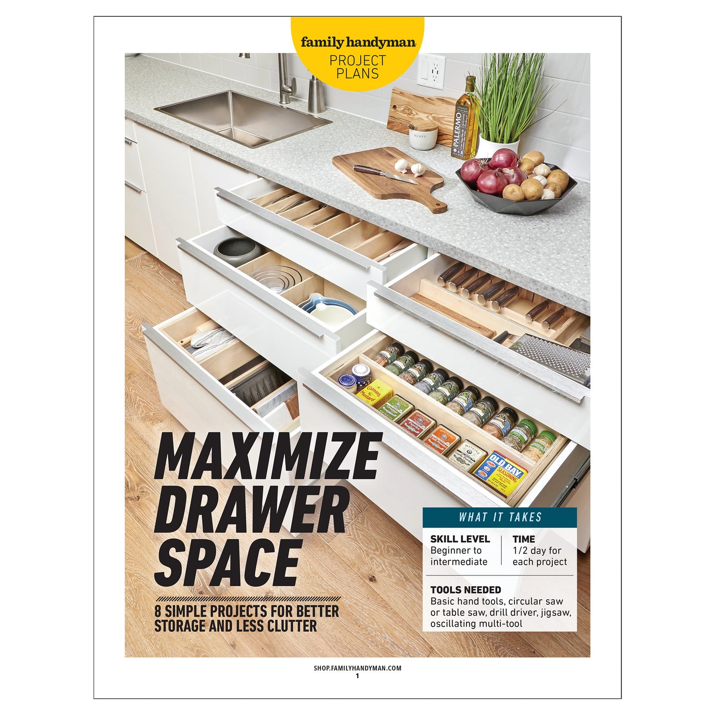 Maximize Drawer Space