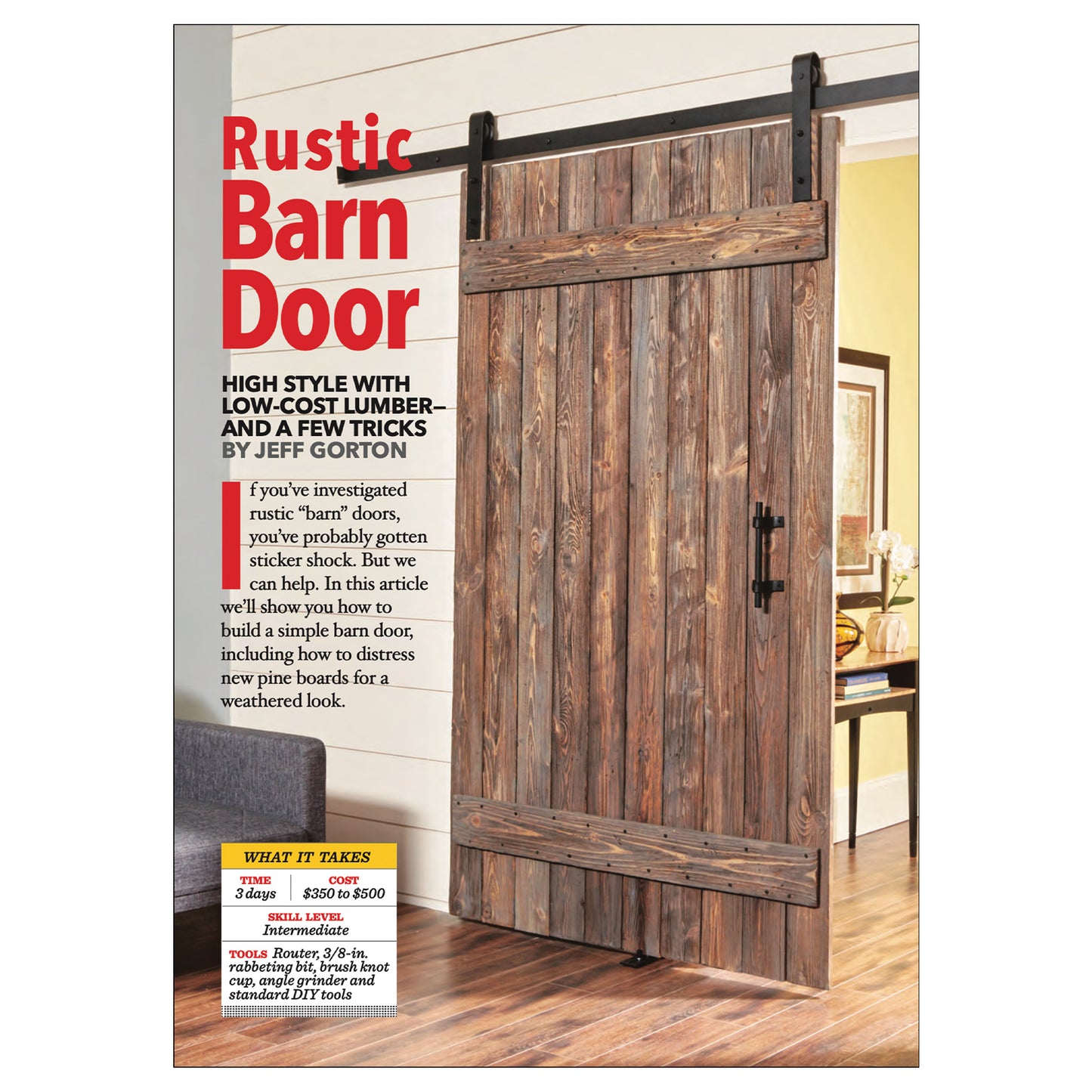 Rustic Barn Door
