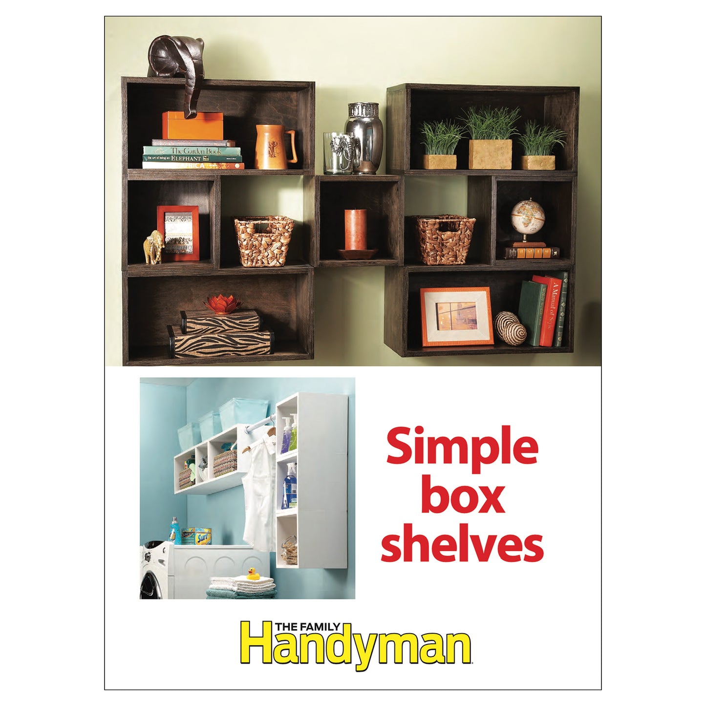 Simple Box Shelves