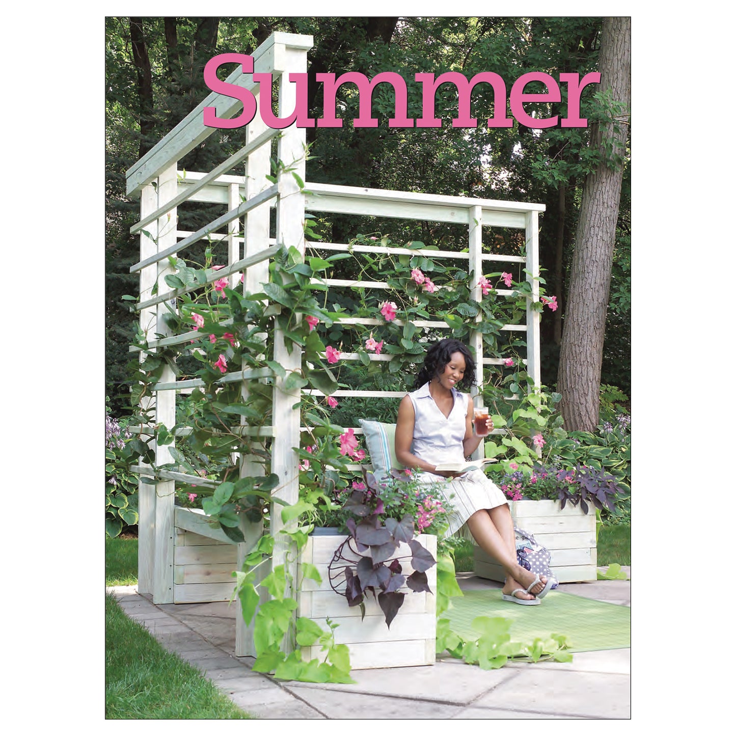 Summer Sanctuary Trellis & Benches