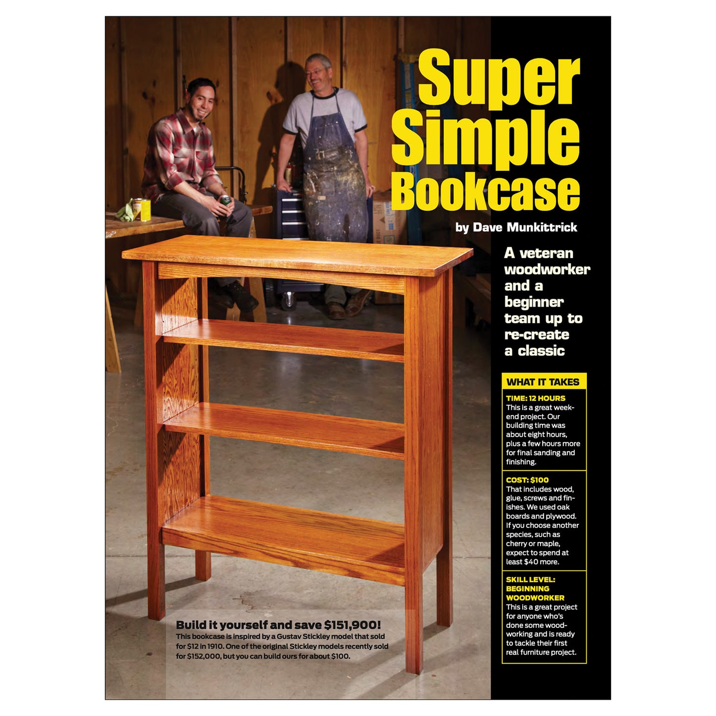 Super Simple Bookcase