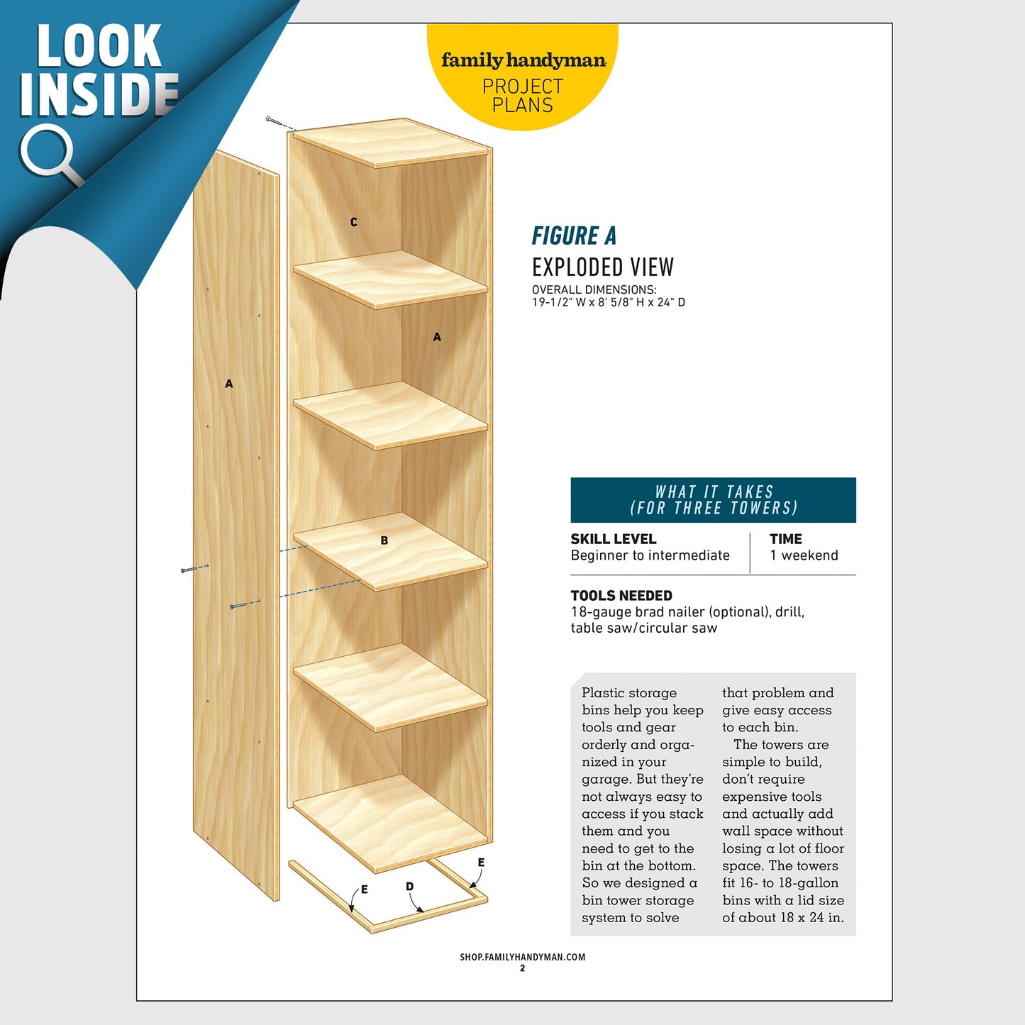 Bin Tower Storage