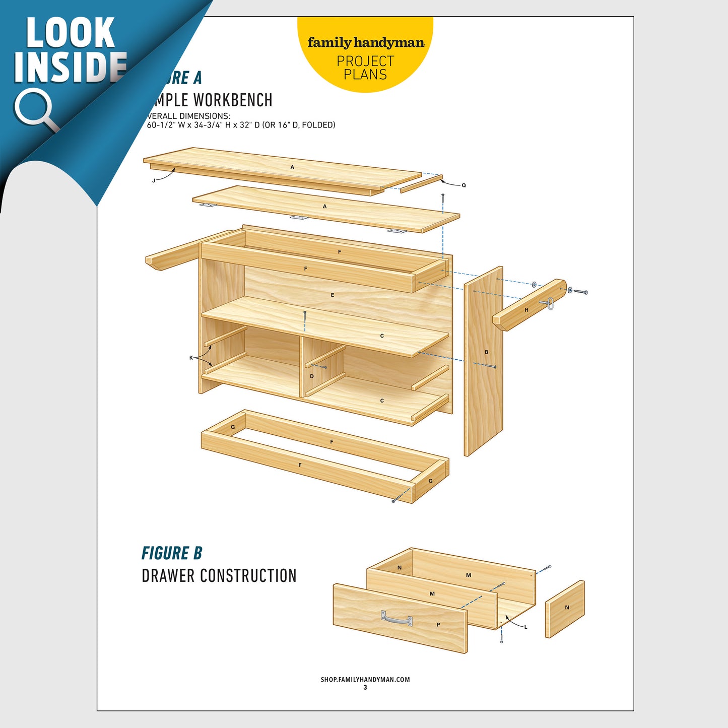 Fold-up Workbench