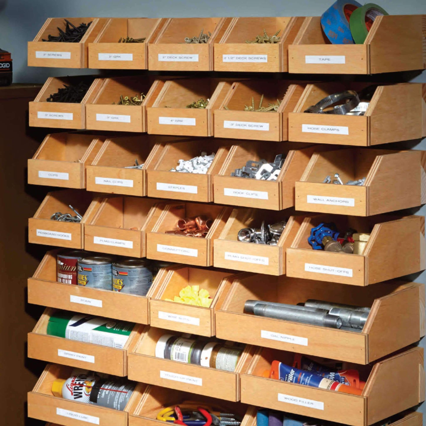 Hardware Organizer - Family Handyman Shop