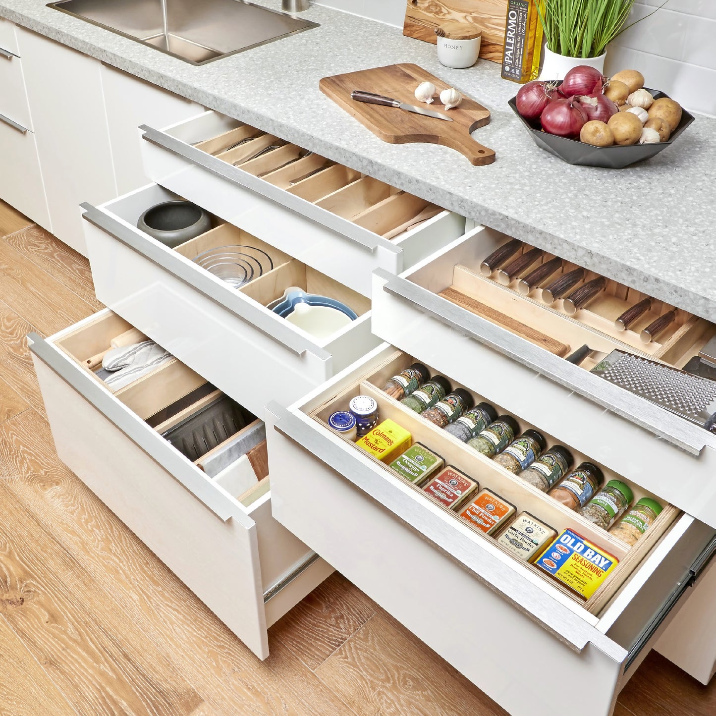 Maximize Drawer Space