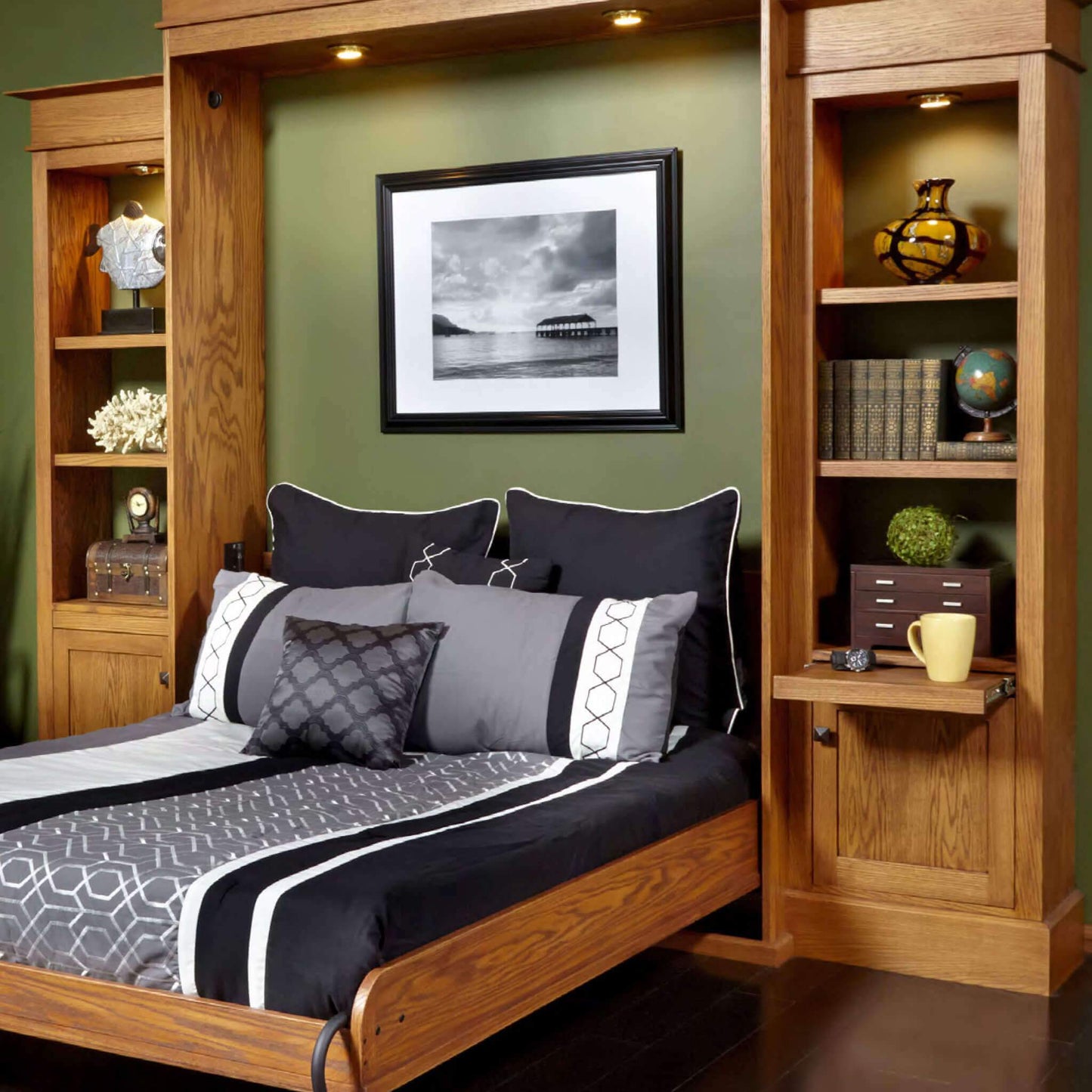 Murphy Bed & Bookcase - Family Handyman Shop