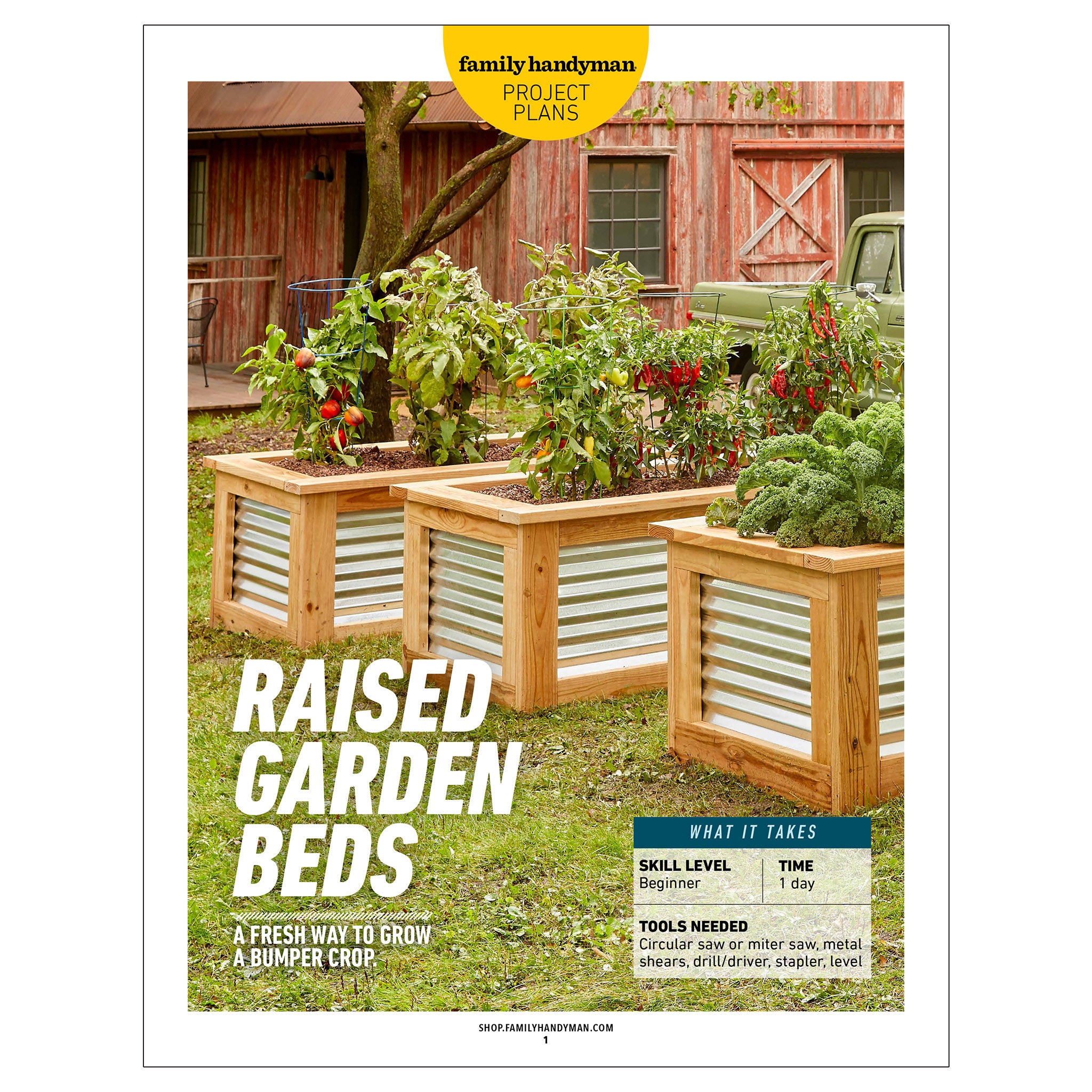 family handyman self watering planter How to Build Raised Garden Beds