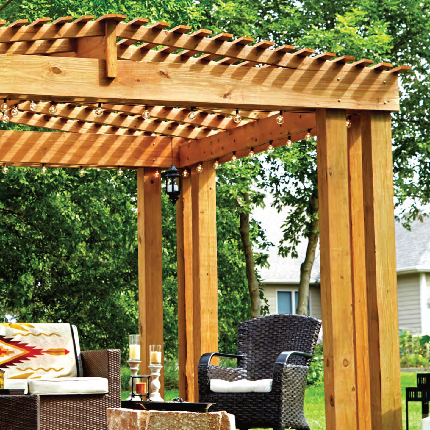 Simple Stunning Pergola - Family Handyman Shop