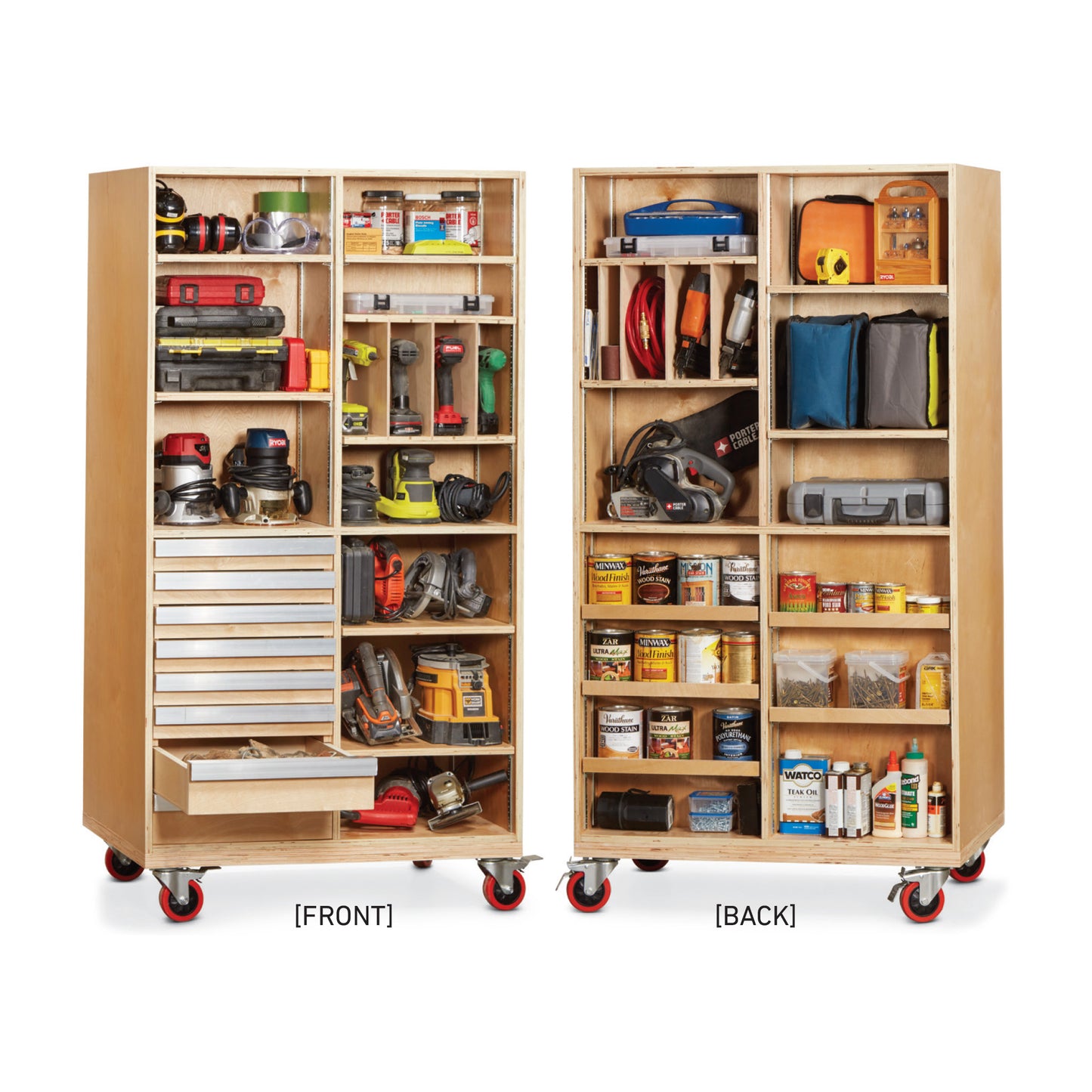 Super-Capacity Tool Cart