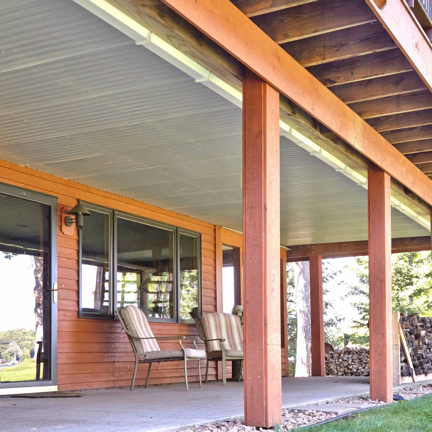 Under Deck Roof