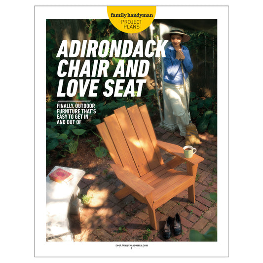 Adirondack Chair and Love Seat
