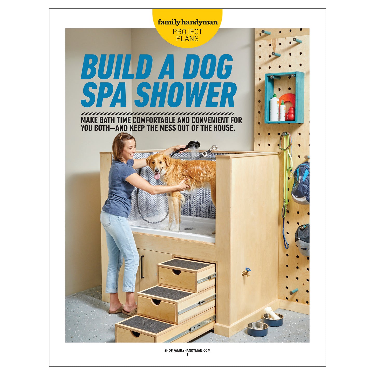 Build a Dog Spa Shower