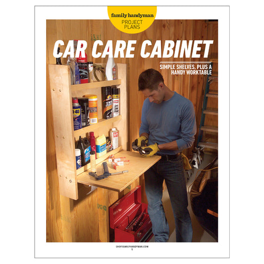 Car Care Cabinet