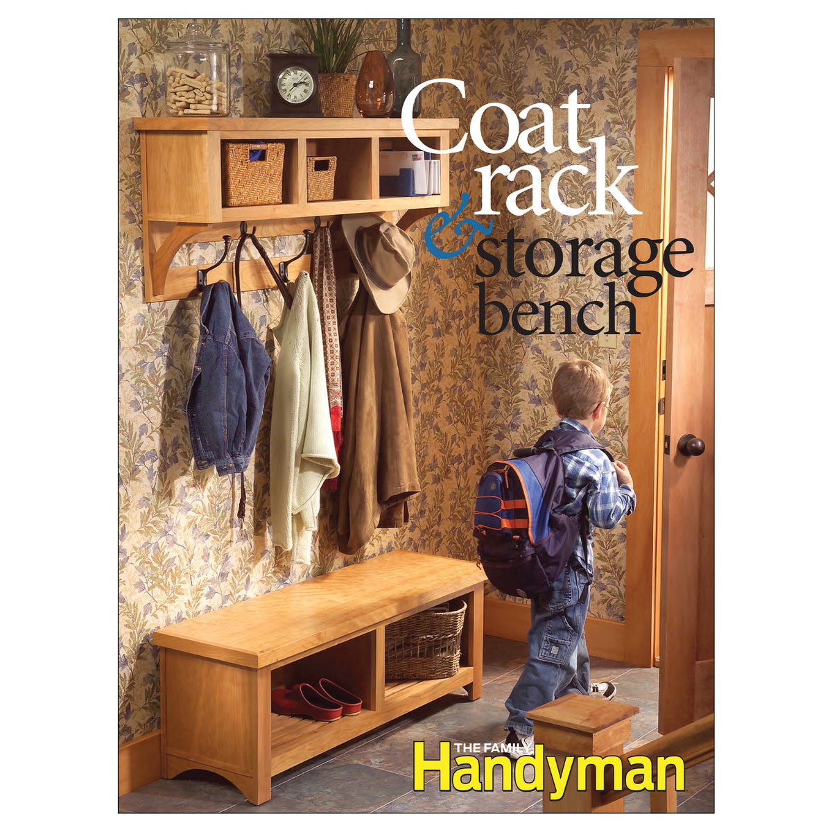 Entryway Storage Bench and Coat Rack | Shop Family Handyman – Family ...