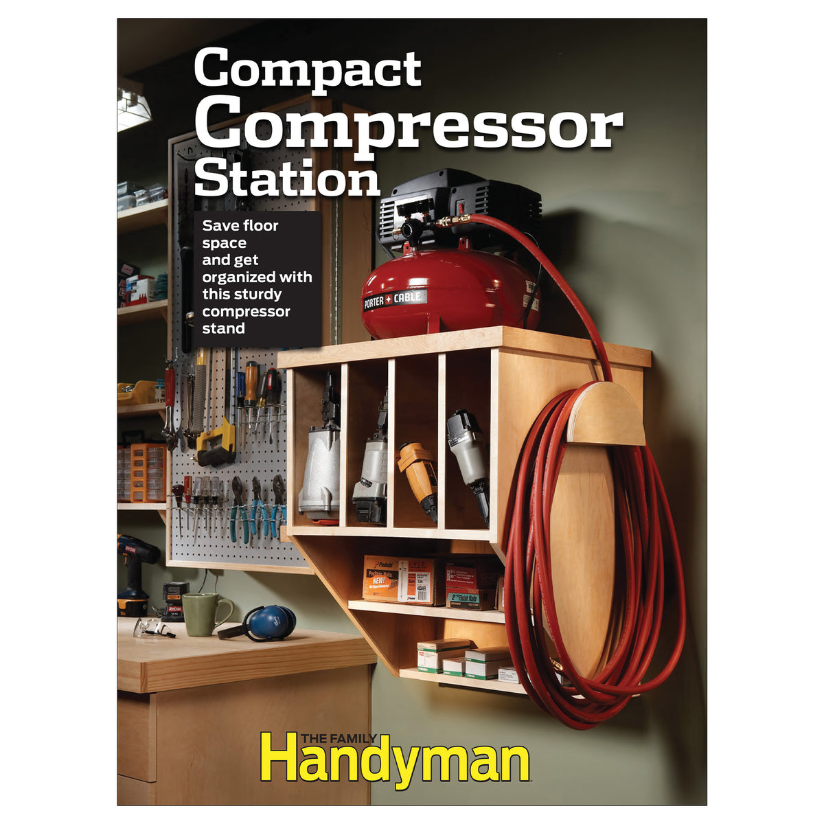 Compressor Hut Wall-Mounted Compressor Cabinet | Shop Family Handyman – Family ...