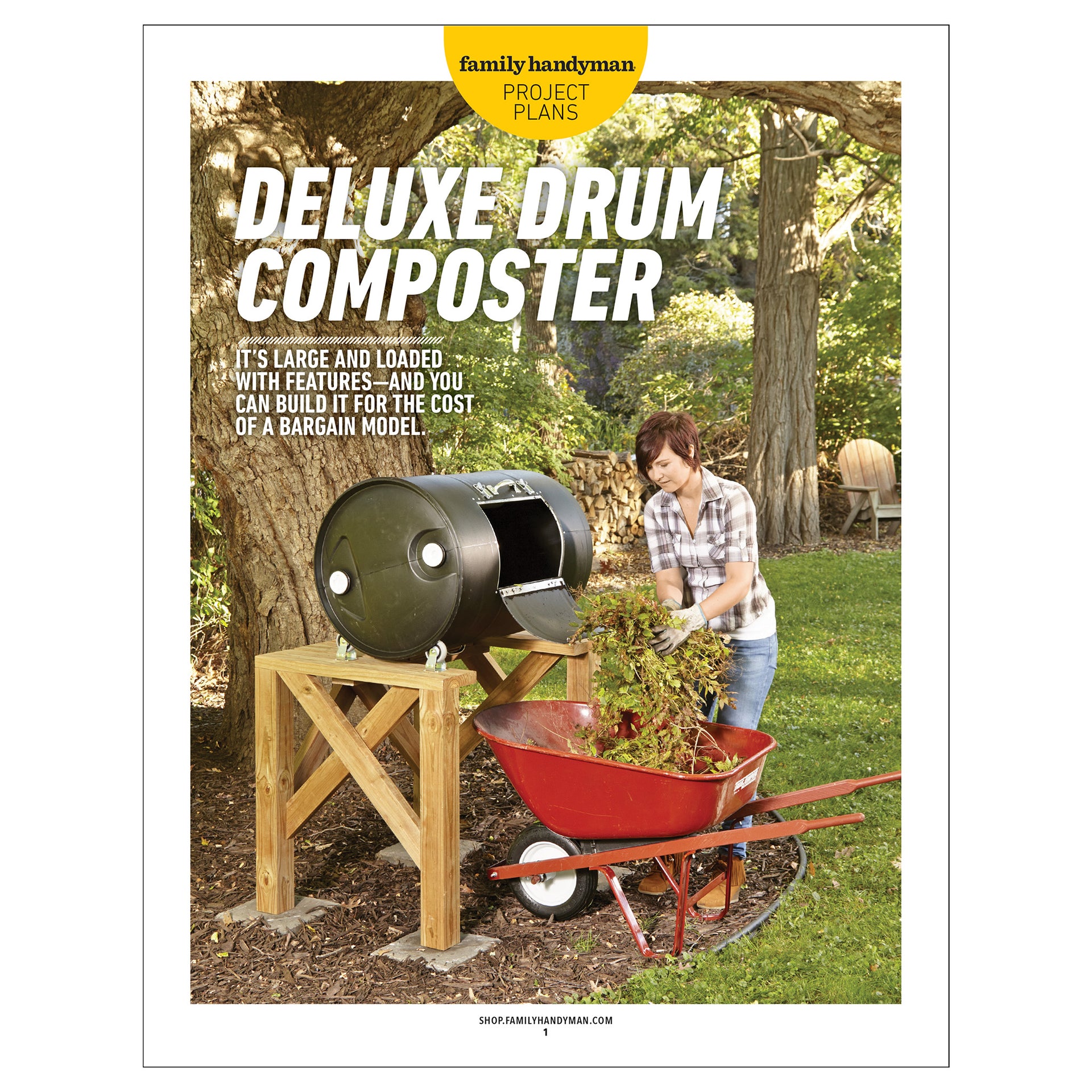 Build a Compost Tumbler