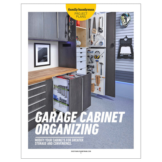 Garage Cabinet Organizer