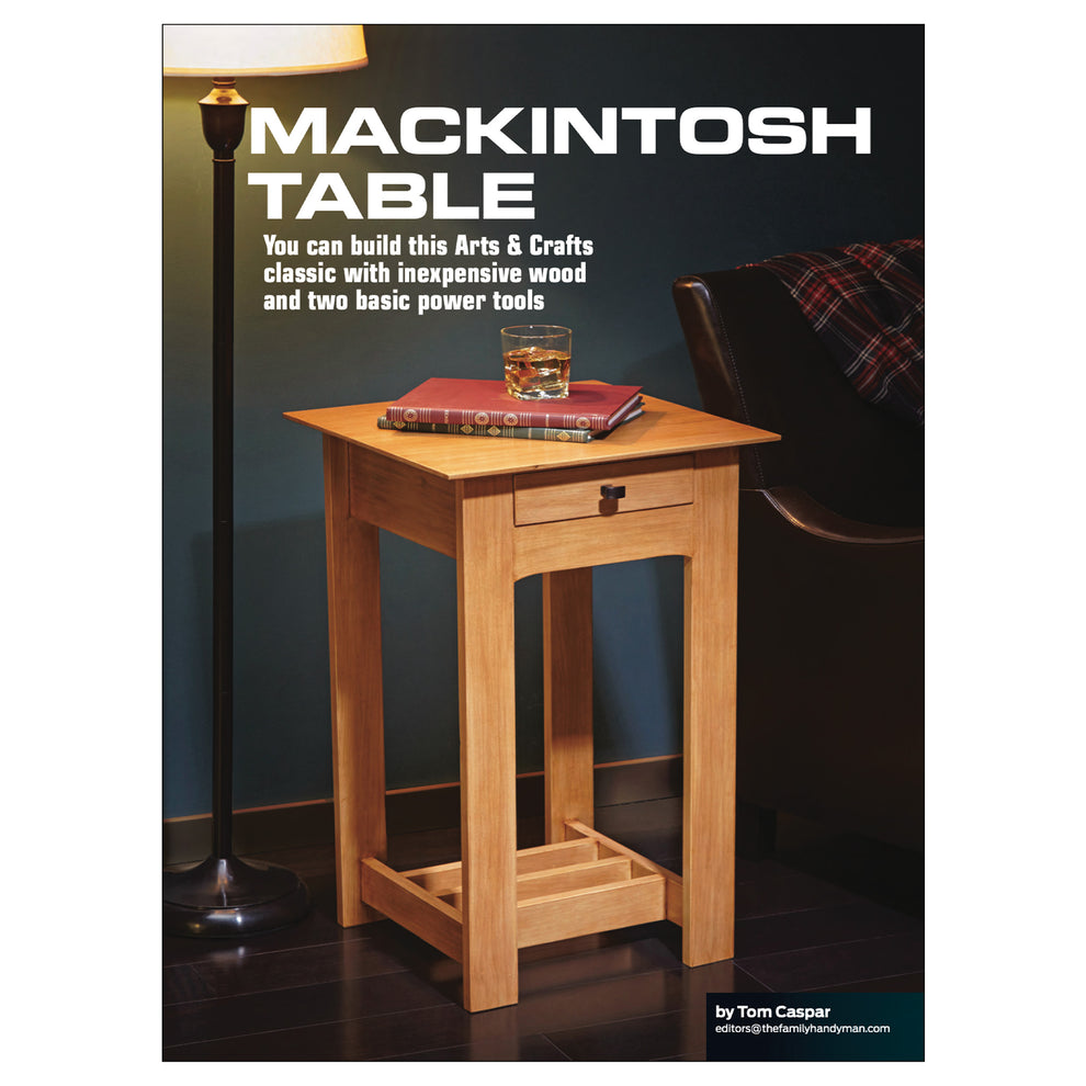 Build a Mackintosh Side Table | Shop Family Handyman – Family Handyman Shop