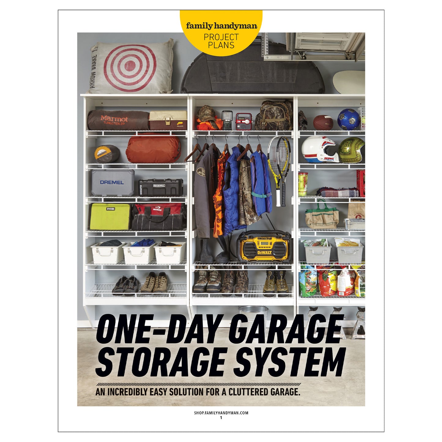 One-Day Garage Storage System