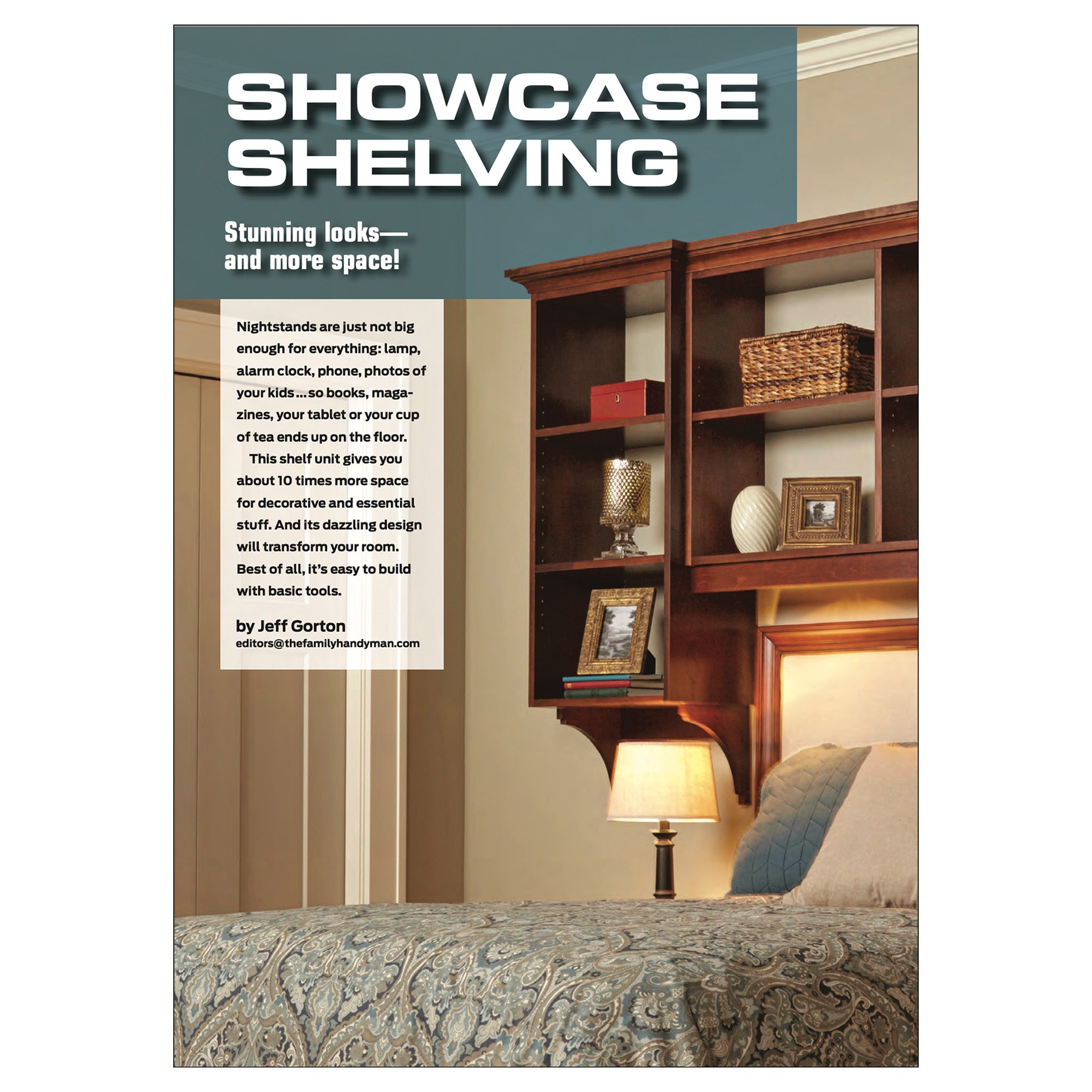 Showcase Shelving Units | Shop Family Handyman – Family Handyman Shop
