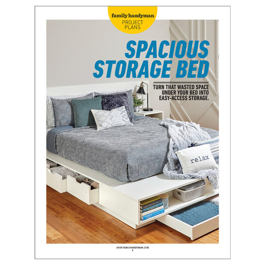 Spacious Storage Bed