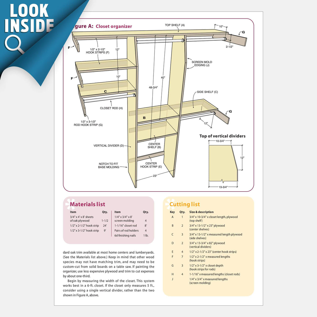 Custom Closet Organizer | Shop Family Handyman – Family Handyman Shop