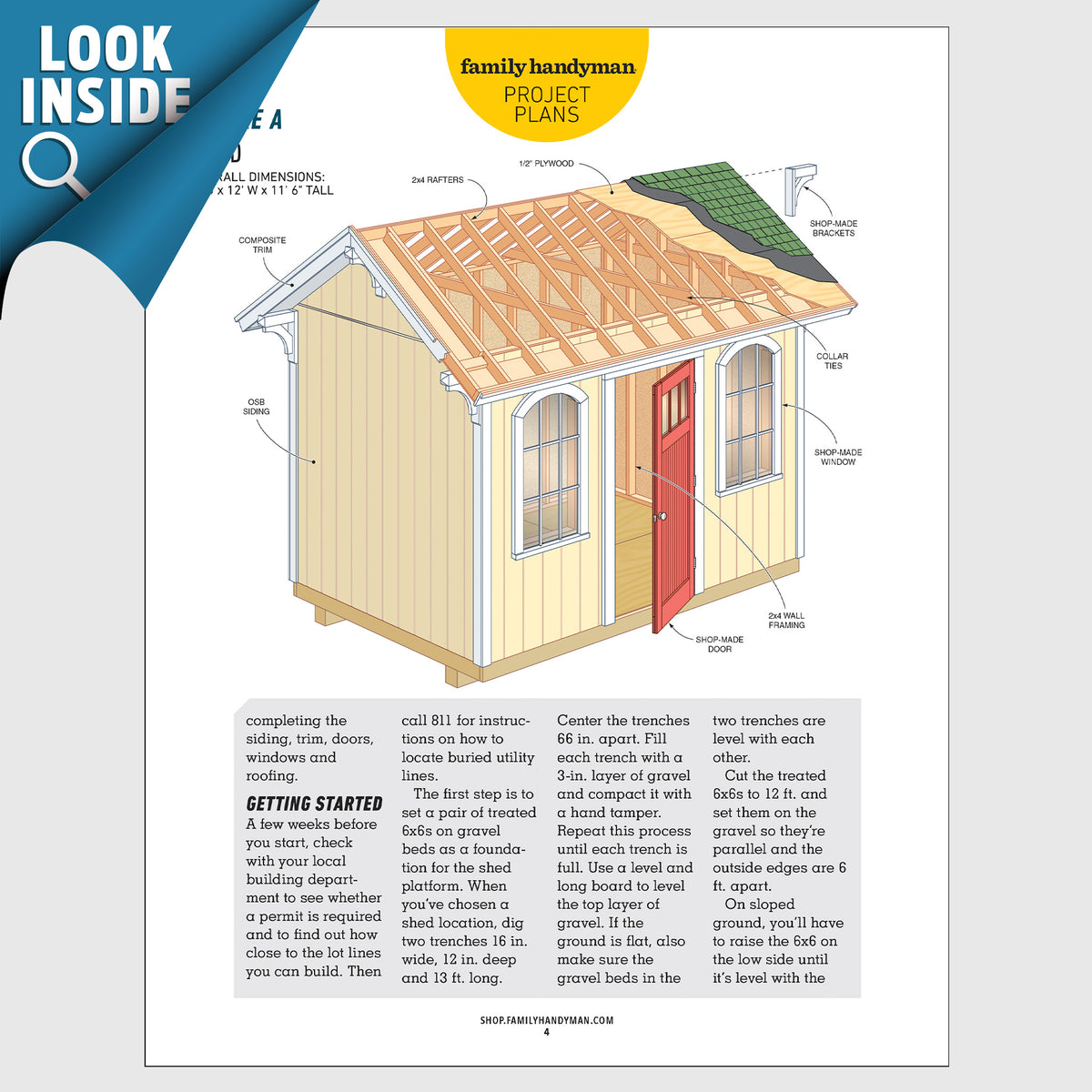 Affordable Storage Shed | Shop Family Handyman – Family Handyman Shop