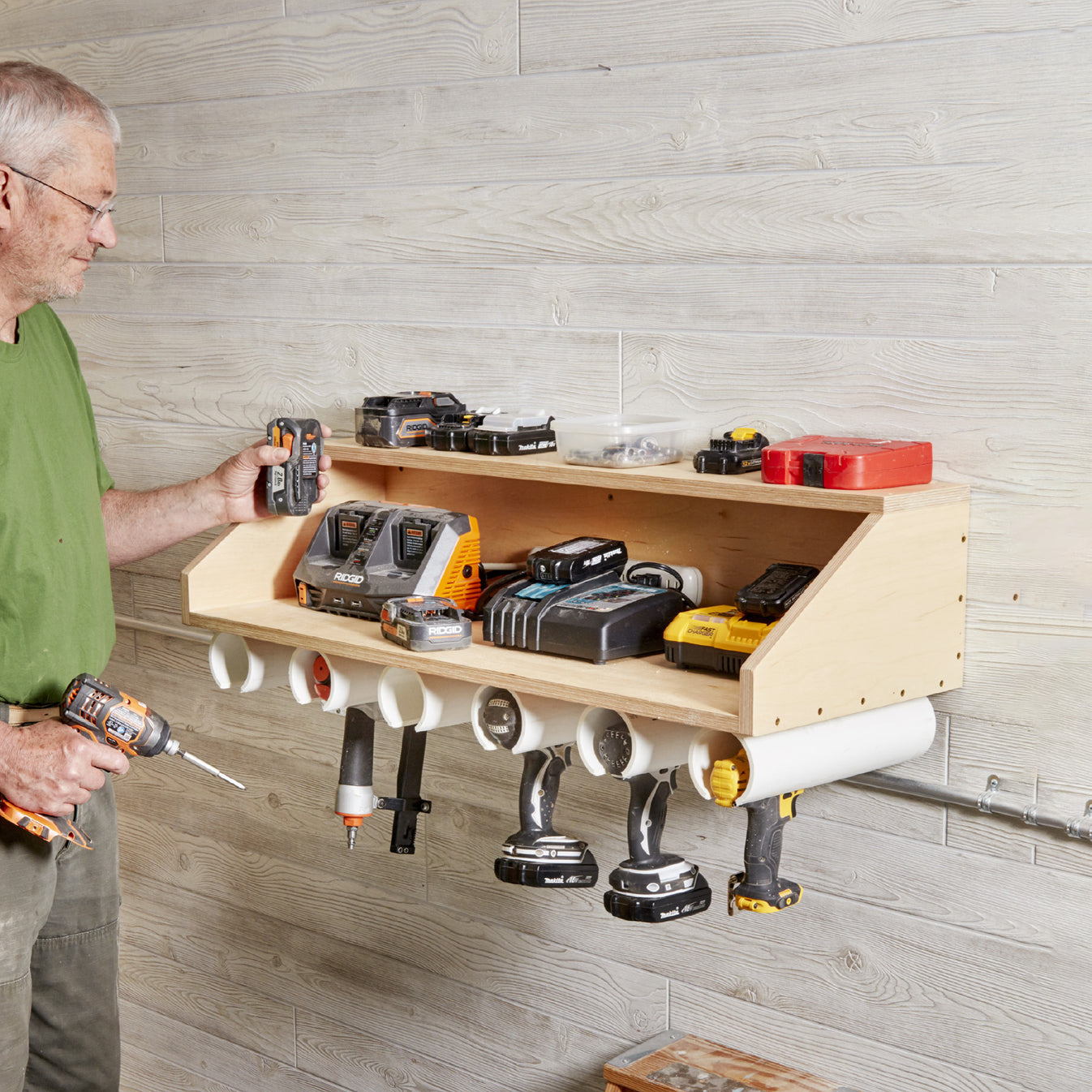 Build a Drill Dock Organizer | Shop Family Handyman – Family Handyman Shop