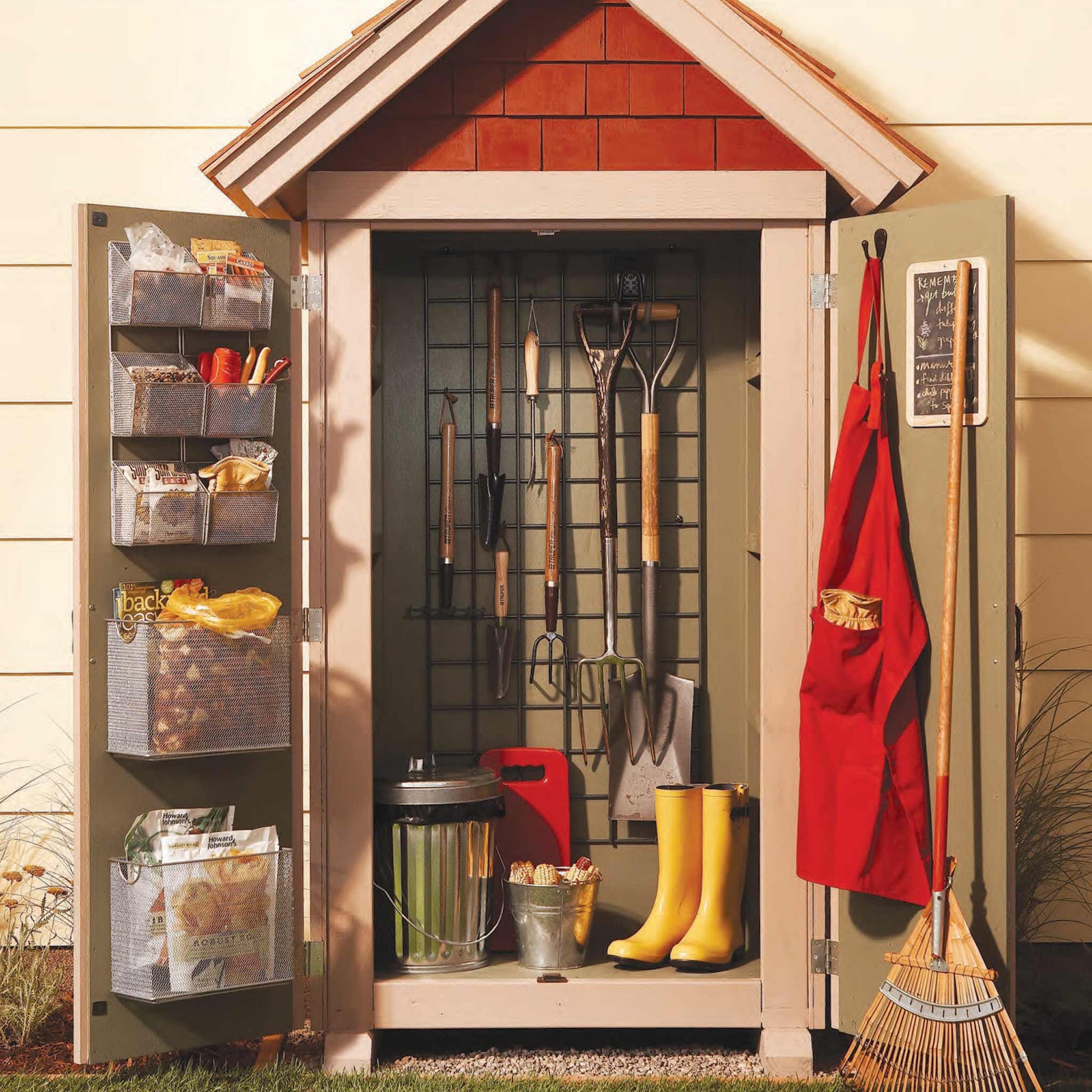 Garden Storage Closet - Family Handyman Shop