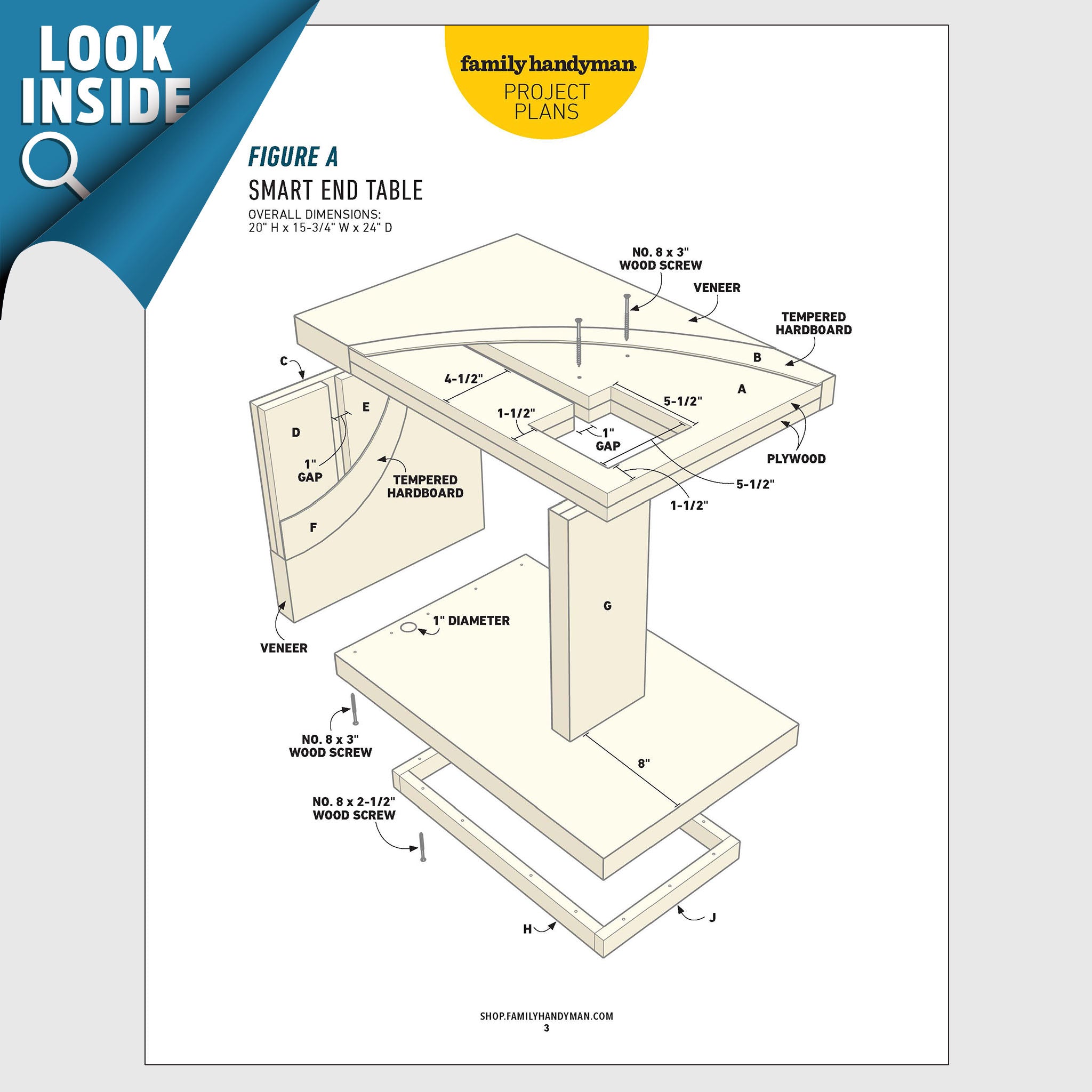 How to Build a Smart Side Table – Family Handyman Shop